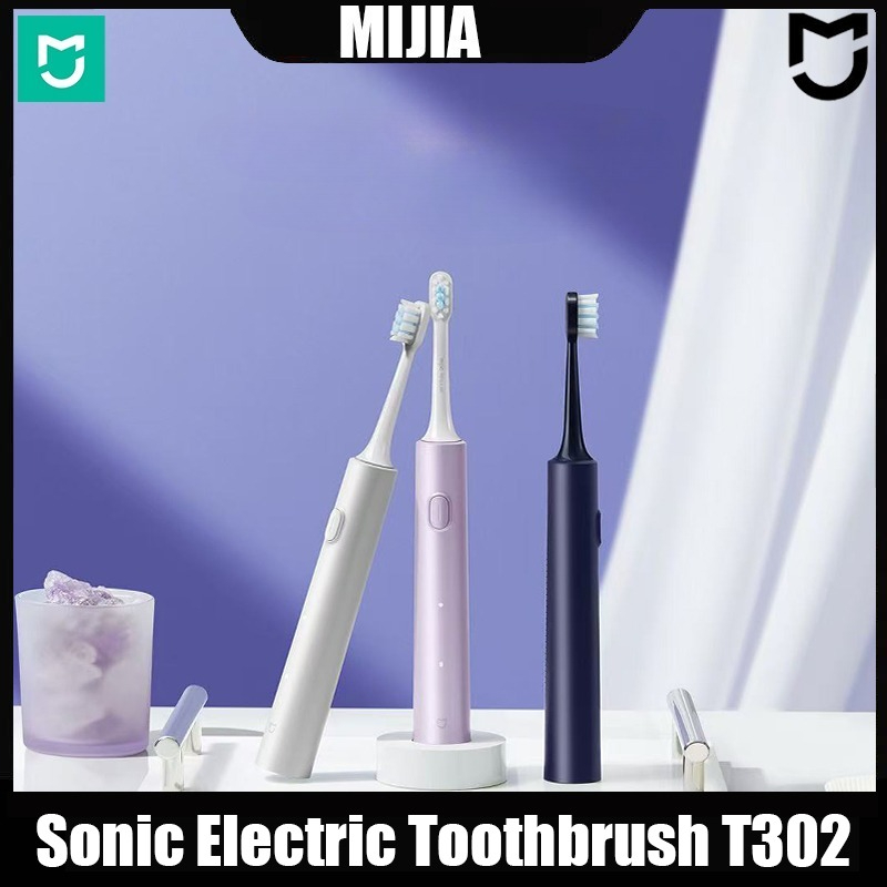 Teeth Whitening Toothbrush - MIJIA T302 ソニック電動歯ブラシ 31000 RPM 長時間バッテリー駆動