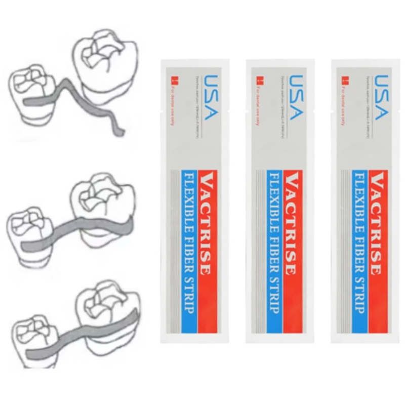 Teeth Whitening Strips Lumineux - 1 個歯科用フレキシブルファイバーストリップガラススプリント光硬化複合樹脂接着剤編組スティック矯正リテーナー