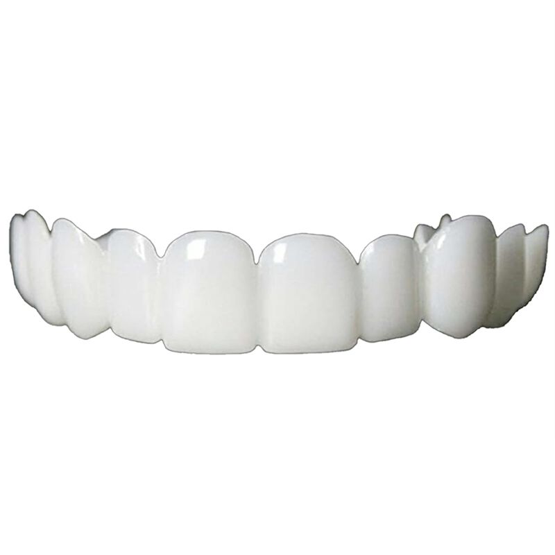 Teeth Whitening With Braces - 【新商品！ABMK】2ペア、美しい笑顔を取り戻す、ユニバーサルブレースシミュレーション義歯、食事用義歯、ホワイトニング、欠損歯、歯の修復