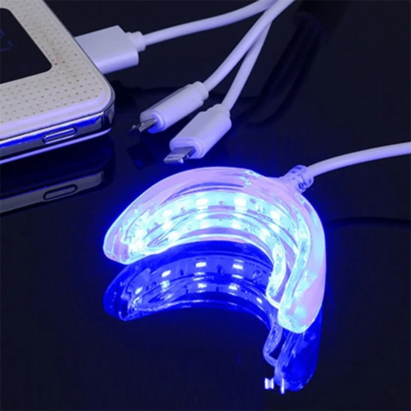 Teeth Whitening Uv - 歯のホワイトニング アクセラレーター スマート LED ブルーライト ポータブル