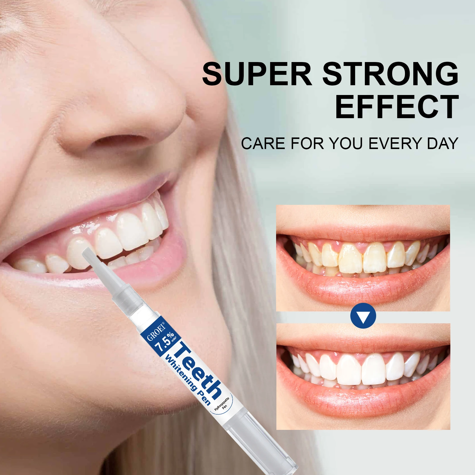 ヒドロキシアパタイト歯のホワイトニングペンまばゆい白いステイ - Teeth Whitening Remedies のレビューと価格