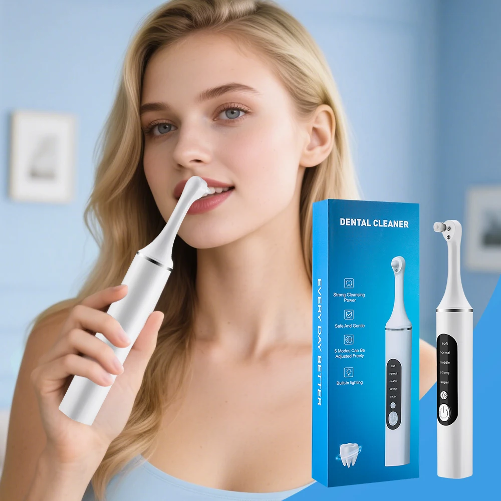 電動歯磨き器歯のホワイトニングクリーナー 6 ブラシヘッド  - Teeth Whitening Led Kit のレビューと価格