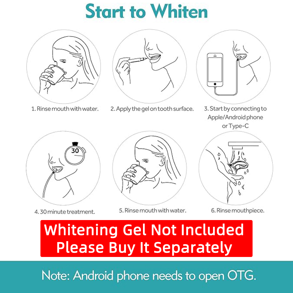 ヴァクラフ歯のホワイトニングライトキット 16 LED歯のホ - Teeth Whitening Uv のレビューと価格