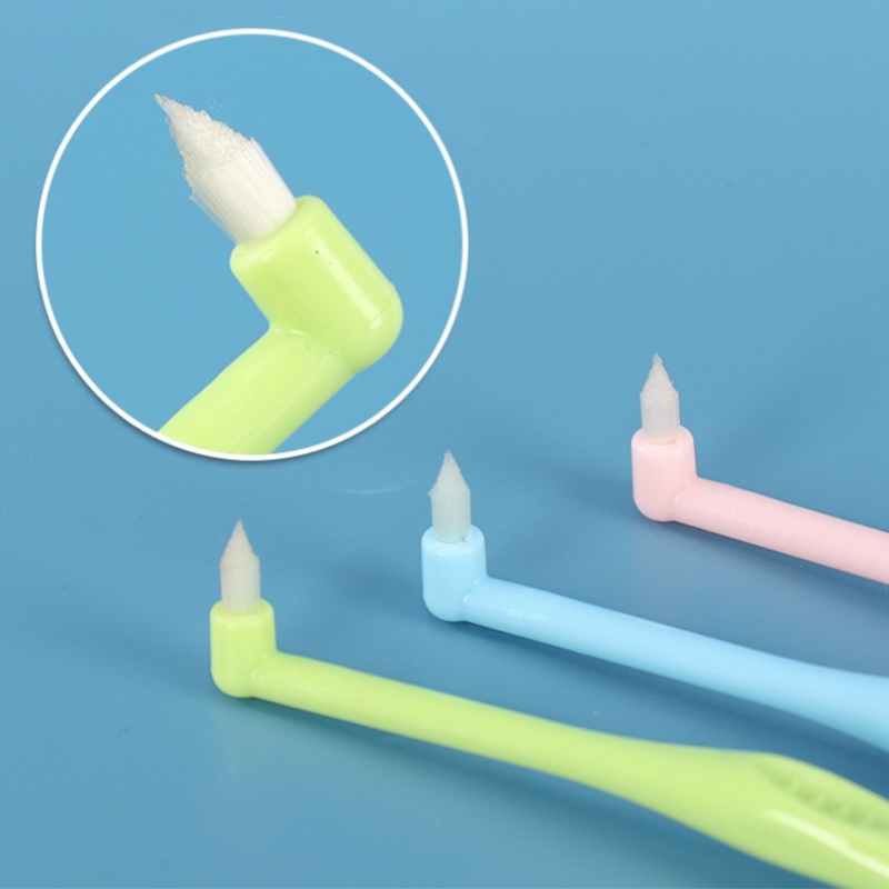 1/3pc 歯科矯正用歯ブラシ シングルタフテッド小型尖頭ヘ - Teeth Whitening With Braces のレビューと価格