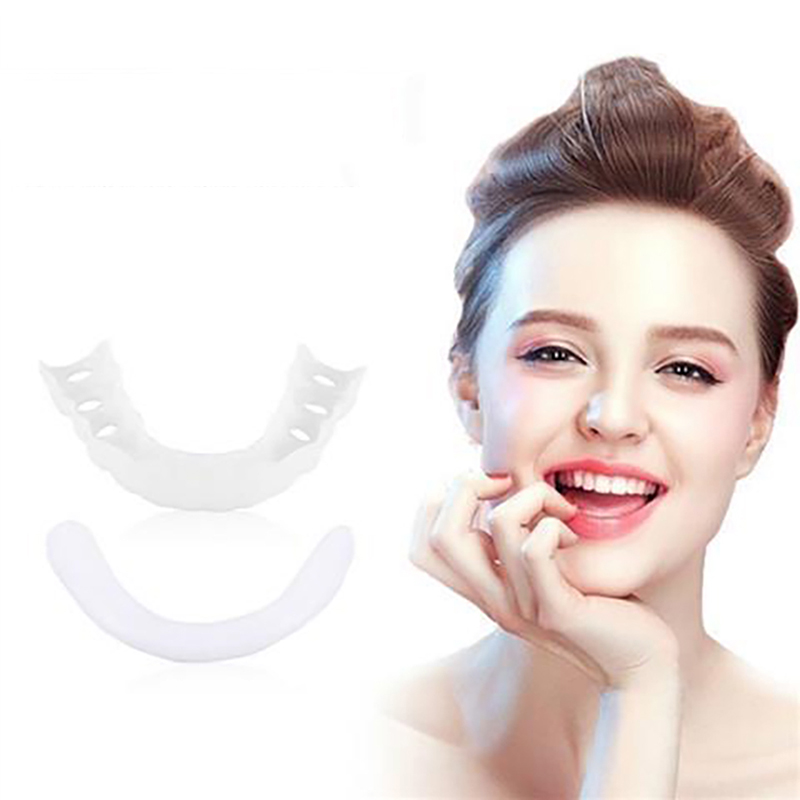 完璧なフィット感の入れ歯カバー、ホワイトニング、スナップオン - Teeth Whitening With Braces のレビューと価格