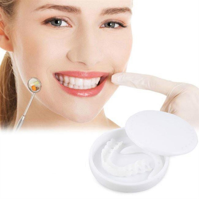 完璧なフィット感の入れ歯カバー、ホワイトニング、スナップオン - Teeth Whitening With Braces のレビューと価格