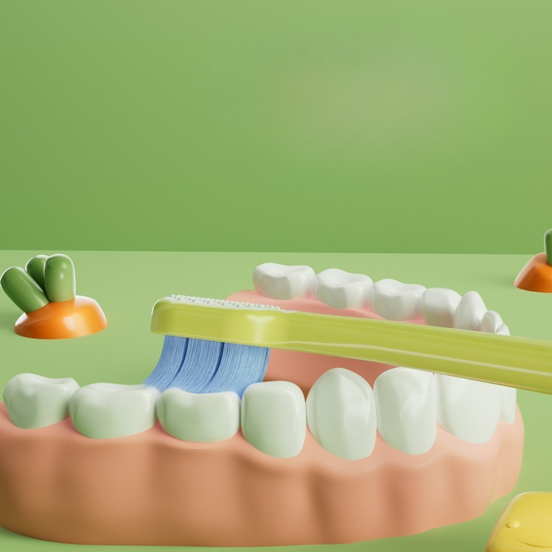 かわいいウサギの形の子供歯ブラシ柔らかい毛歯ホワイトニングブ - Teeth Whitening Toothbrush のレビューと価格