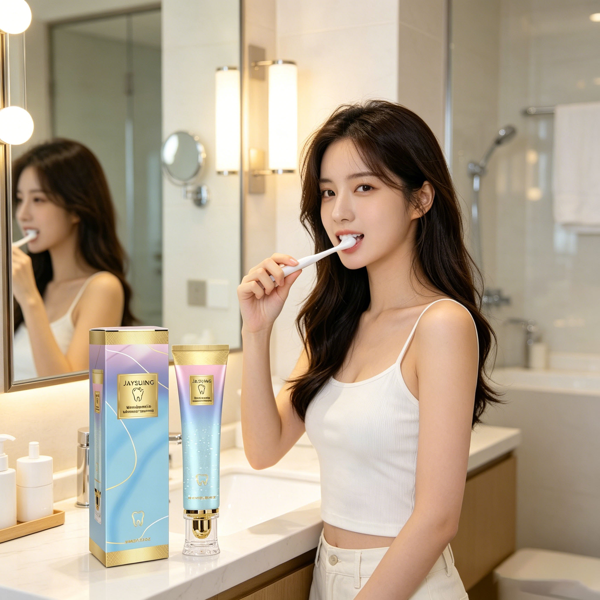  ナイアシンアミド配合ホワイトニング歯磨き粉 黄ばみ除去  - Teeth Whitening Yellow Teeth のレビューと価格