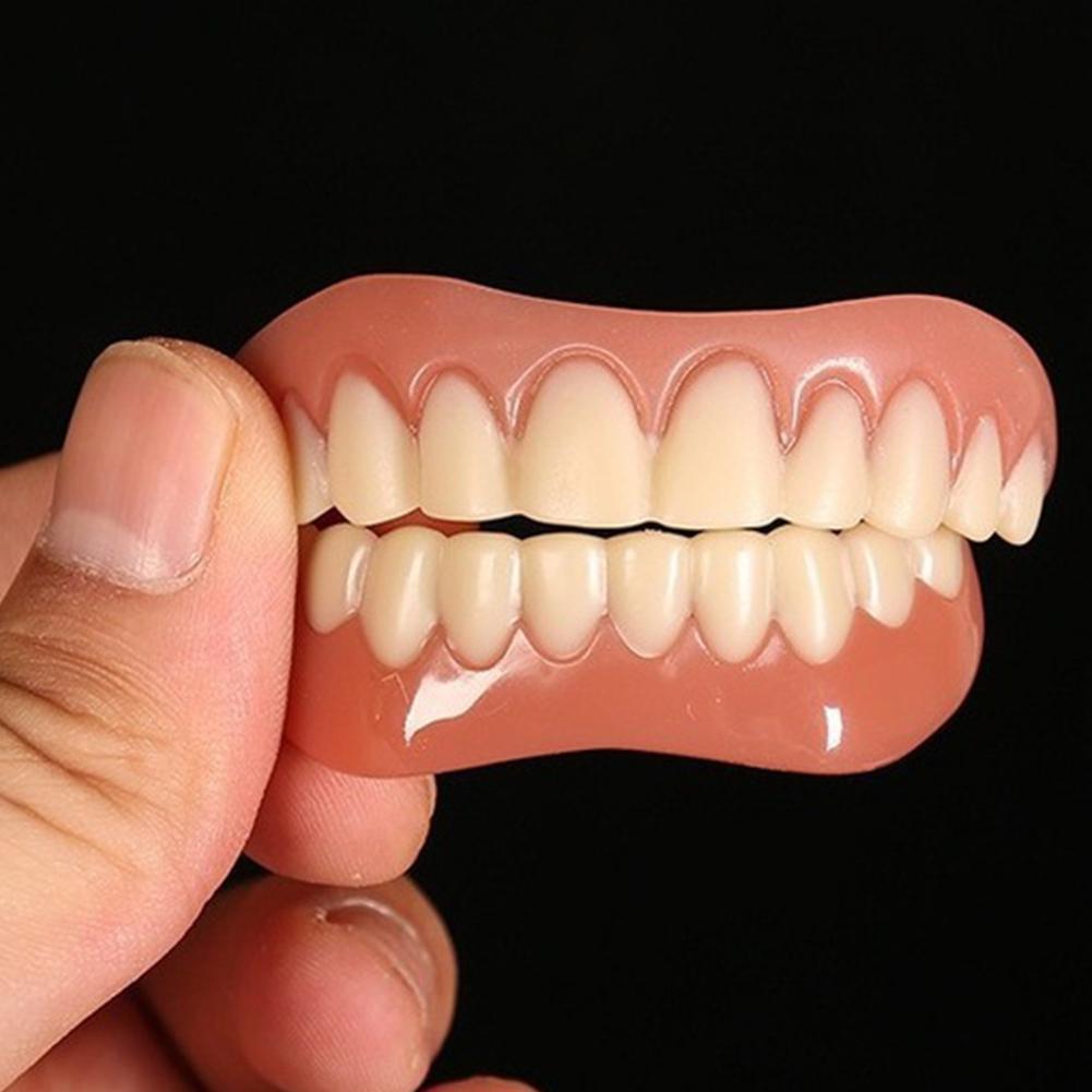 新しいシリコン製義歯 上歯・下歯 ベニア 完璧な笑顔ベニア  - Teeth Whitening With Braces のレビューと価格