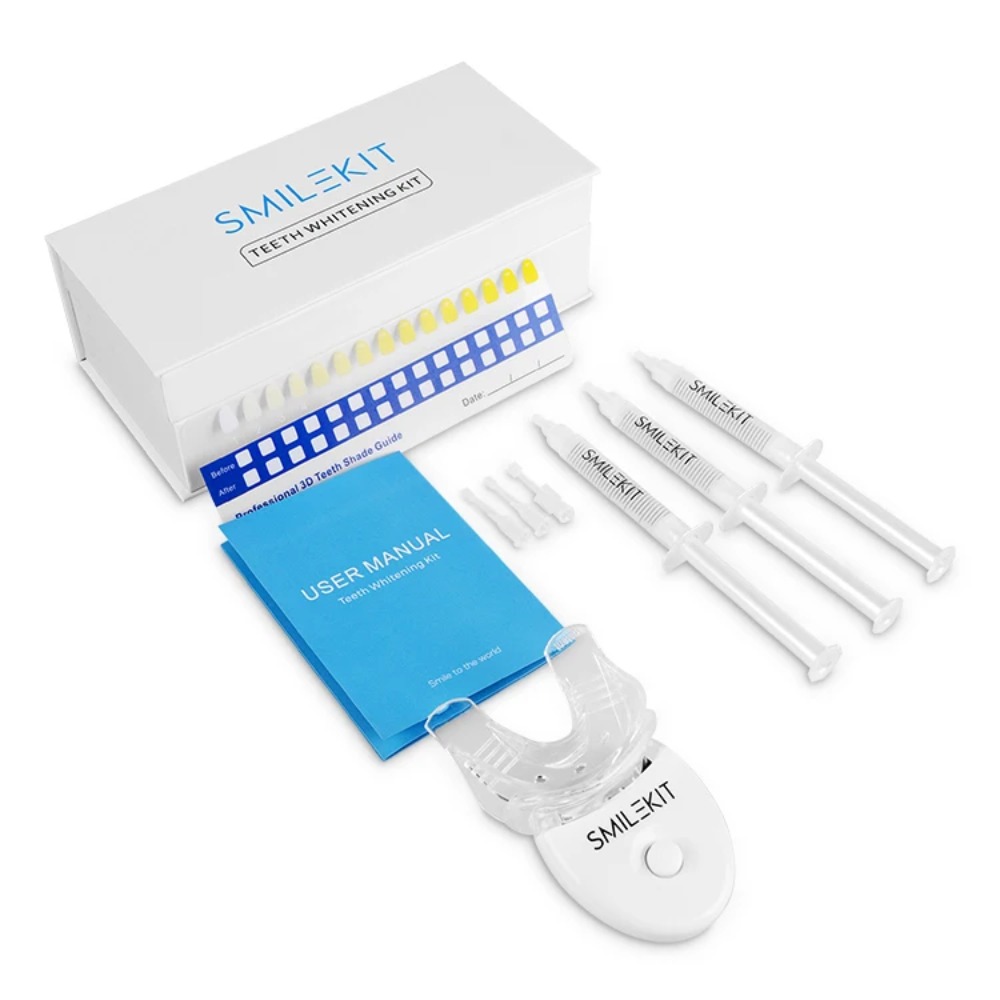 携帯型LED歯ホワイトニングマシン 家庭用口腔ケアホワイトニ - Teeth Whitening Led Kit のレビューと価格
