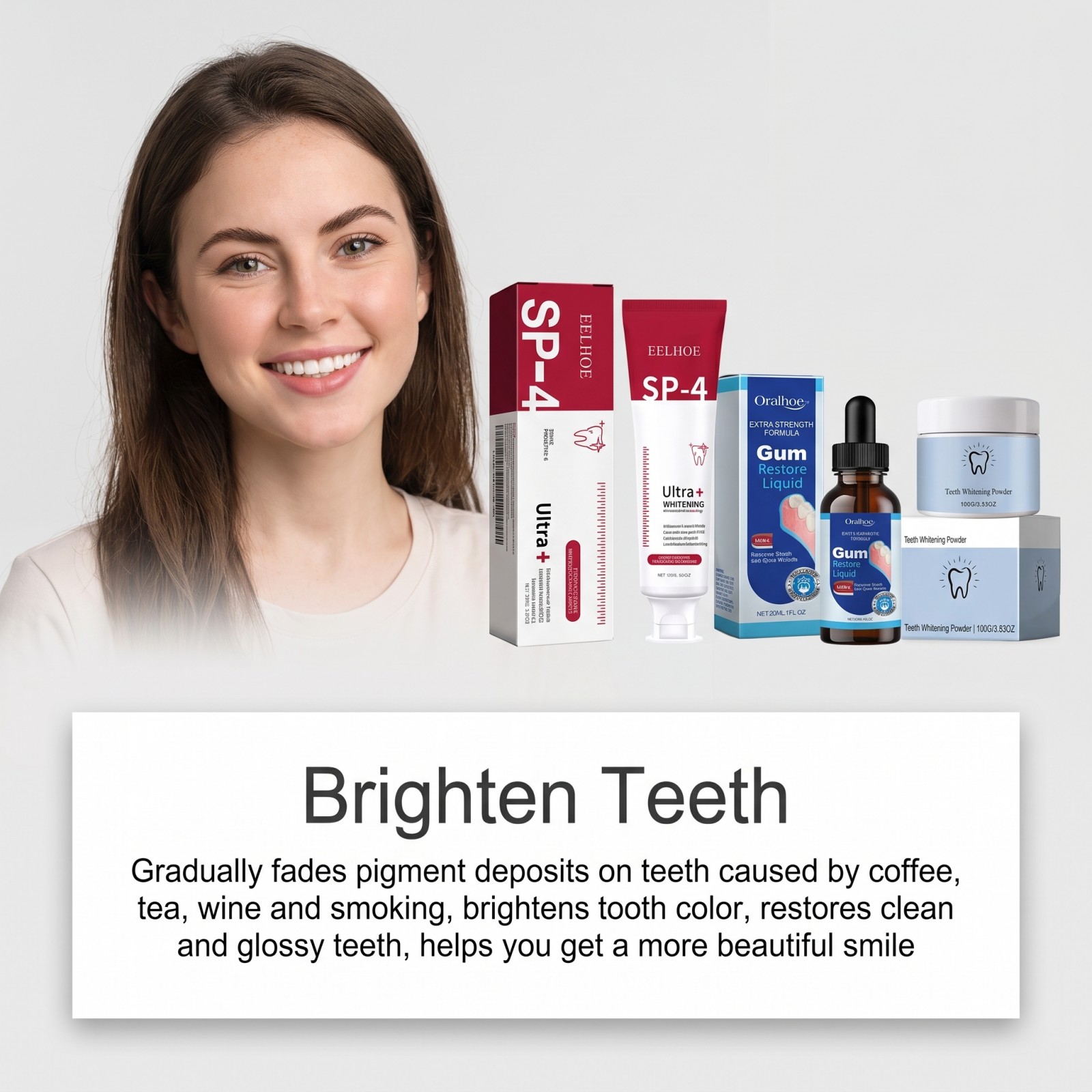 オーラルケアコンボセット ホワイトニング歯磨き粉 マウスウォ - Teeth Whitening Remedies のレビューと価格