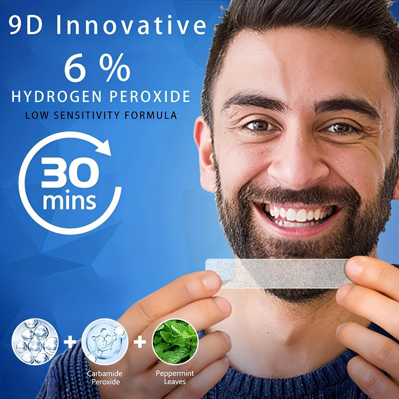 9D Aurany ホワイト歯ホワイトニング ストリップ 2 - Teeth Whitening Remedies のレビューと価格