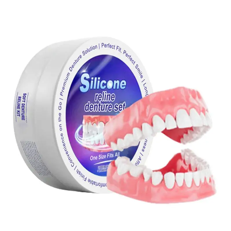 シリコーン義歯セットフィット一時的な矯正歯入れ歯偽の歯口腔衛 - Teeth Whitening With Braces のレビューと価格