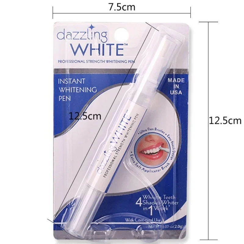 携帯用歯のホワイトニングジェルペン、歯の汚れクリーナー、黄色 - Teeth Whitening Yellow Teeth のレビューと価格