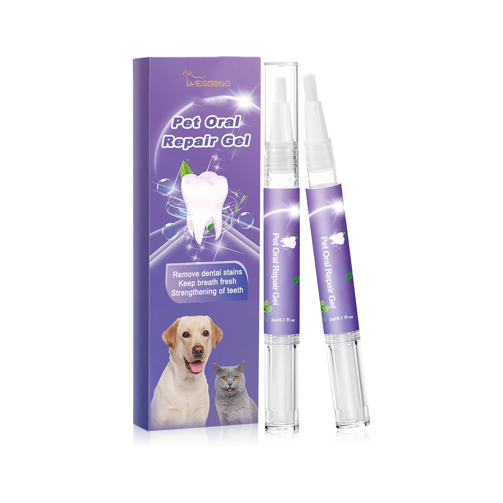 ペット口腔修復ジェル子犬歯石除去消臭剤白くする猫犬歯ステイン - Teeth Whitening Remedies のレビューと価格