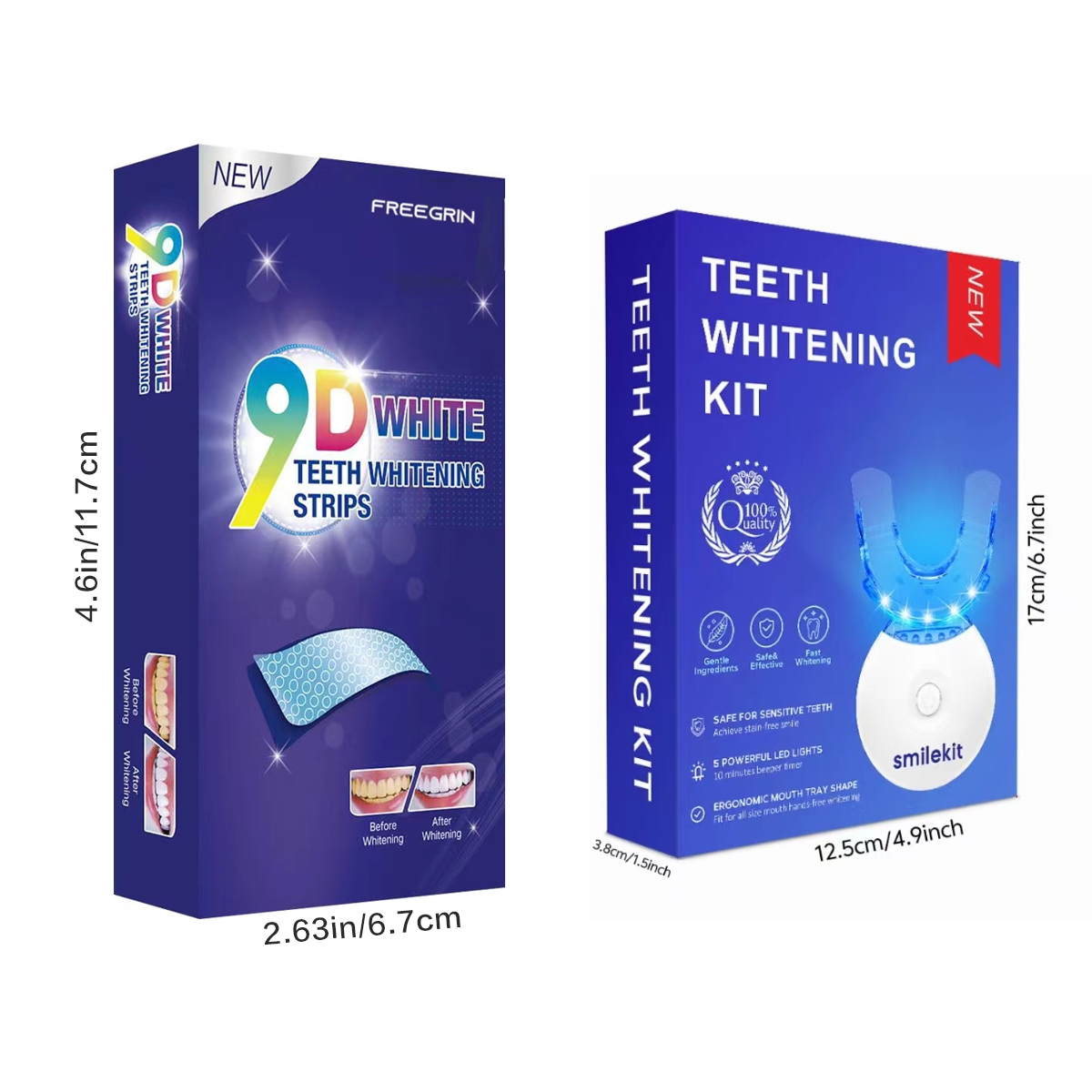歯のホワイトニングキット - 5X LEDライト歯のホワイト - Teeth Whitening Remedies のレビューと価格