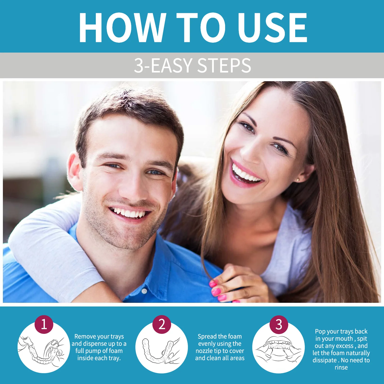 アライナー義歯クリーナーフォームディープクリーニングブレース - Teeth Whitening With Braces のレビューと価格