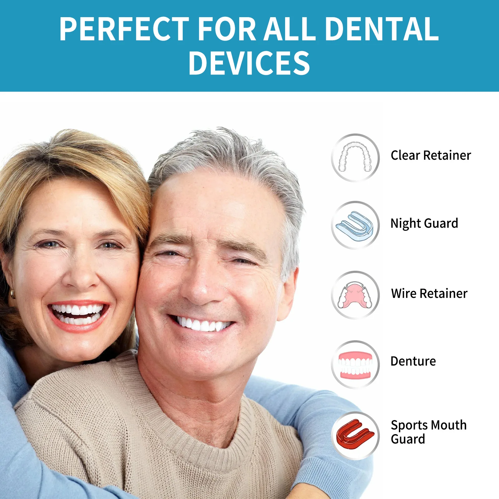 アライナー義歯クリーナーフォームディープクリーニングブレース - Teeth Whitening With Braces のレビューと価格
