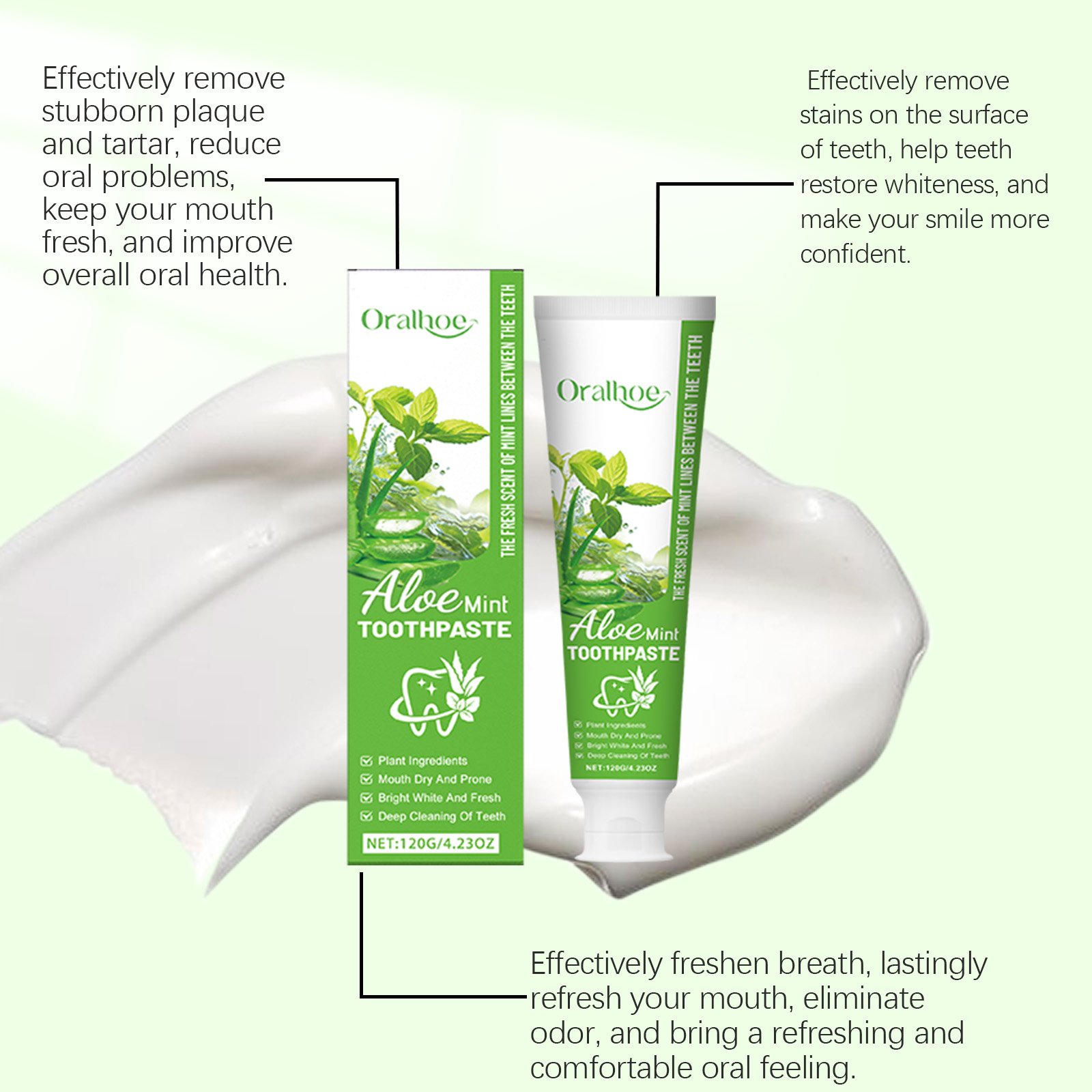 アロエとミントのホワイトニング歯磨き粉 黄ばみ除去 歯を白く - Teeth Whitening Yellow Teeth のレビューと価格