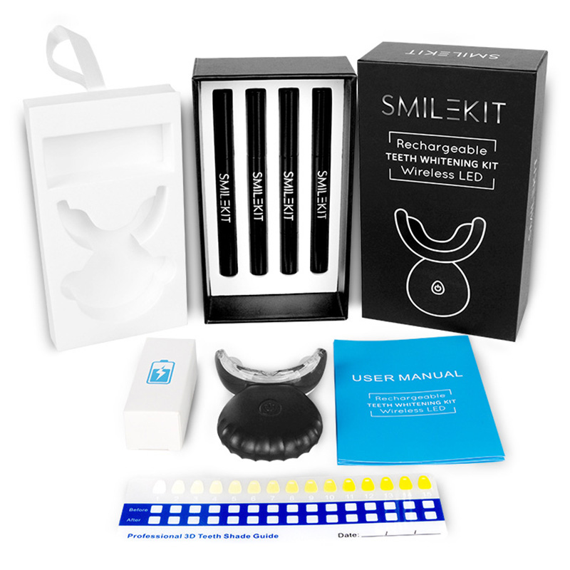 電気歯のホワイトニングキット,歯のホワイトニング用の歯のホワ - Teeth Whitening Led Kit のレビューと価格