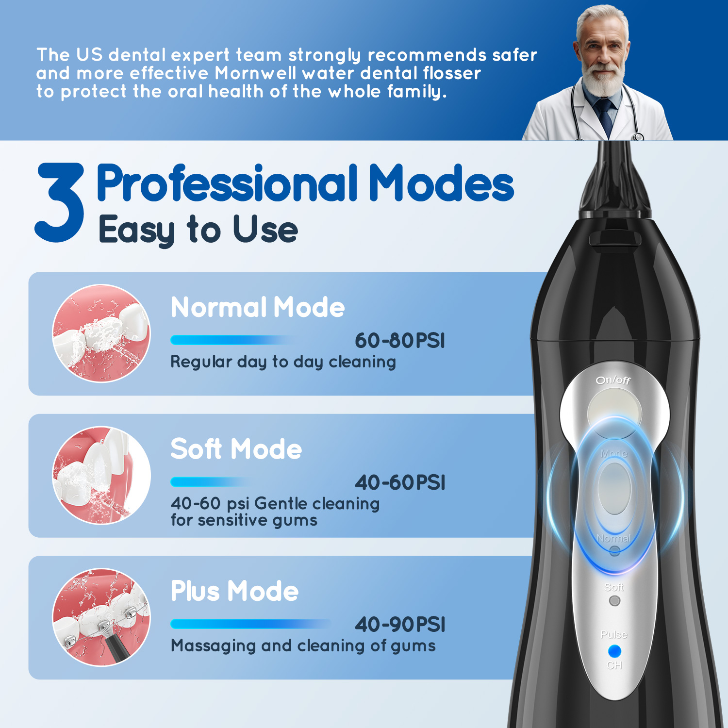 ポータブルウォーターフロッサー歯用/矯正器具用USB口腔ウォ - Teeth Whitening With Braces のレビューと価格