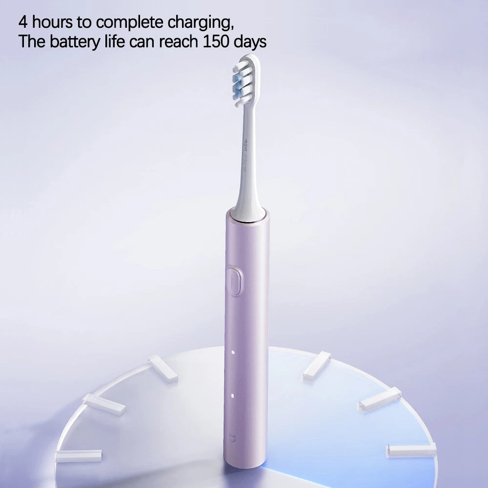 MIJIA T302 電動音波歯ブラシ USB 充電充電式大 - Teeth Whitening Toothbrush のレビューと価格