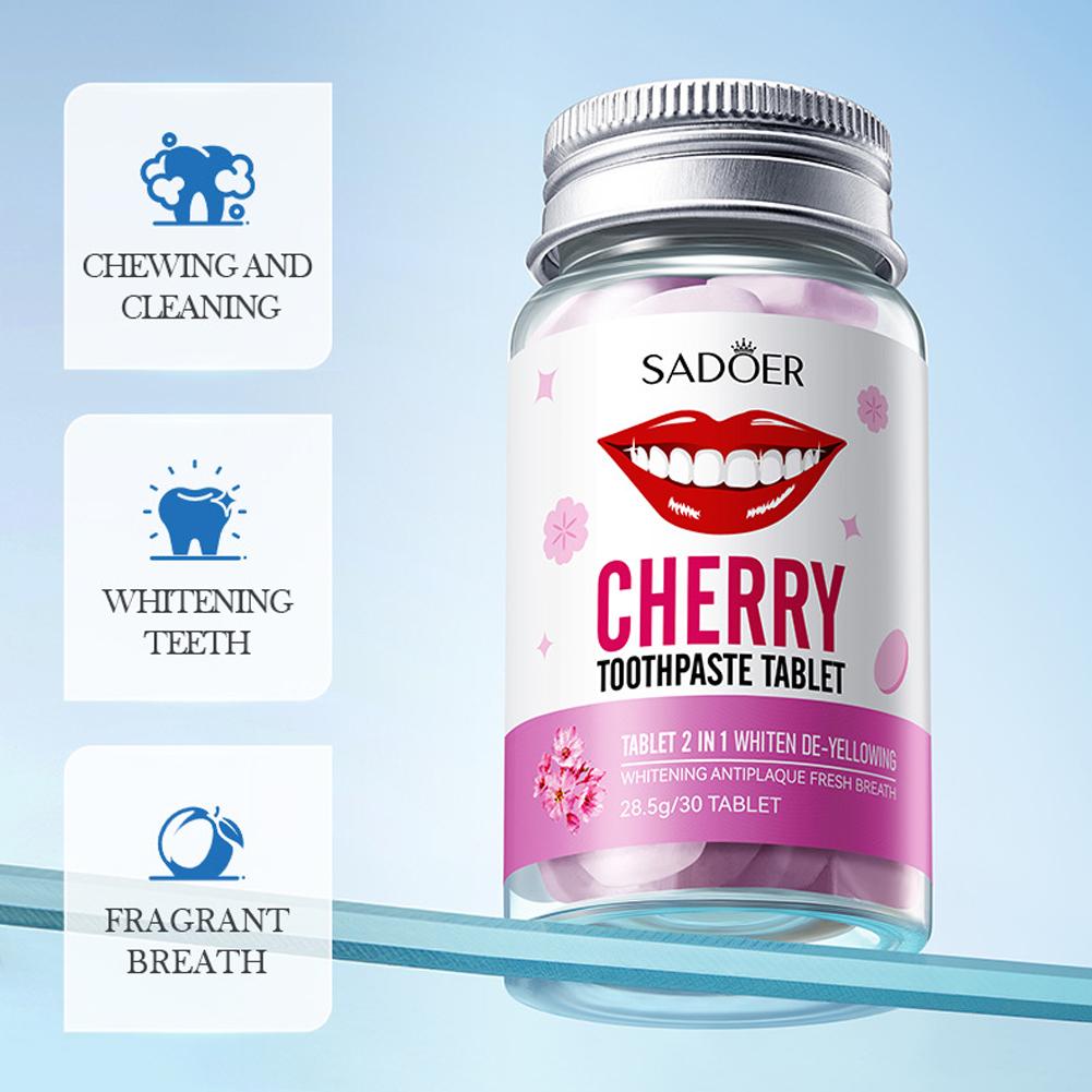 ミント固体歯磨き粉タブレットミントフレーバー歯息マウスウォッ - Teeth Whitening Remedies のレビューと価格