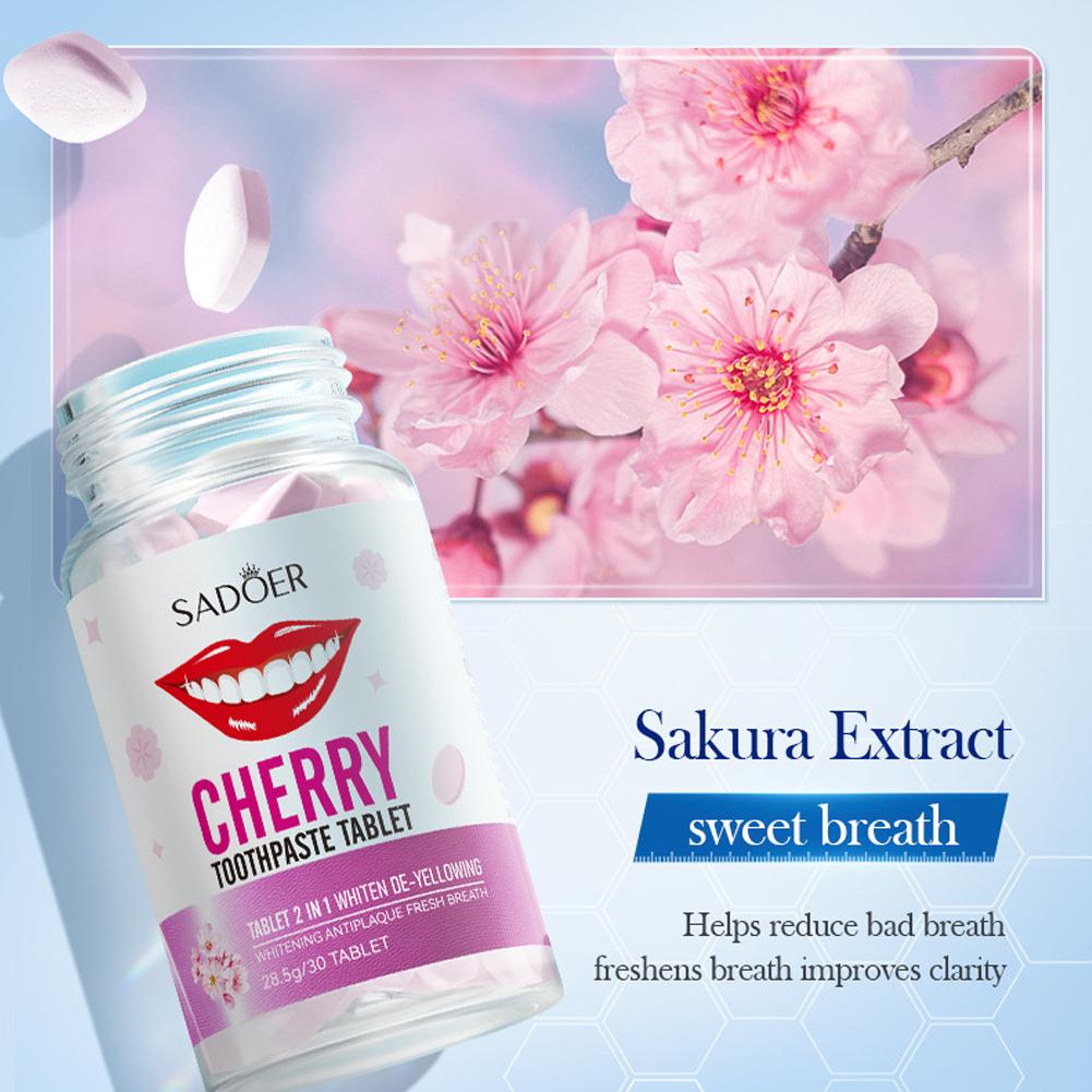 ミント固体歯磨き粉タブレットミントフレーバー歯息マウスウォッ - Teeth Whitening Remedies のレビューと価格